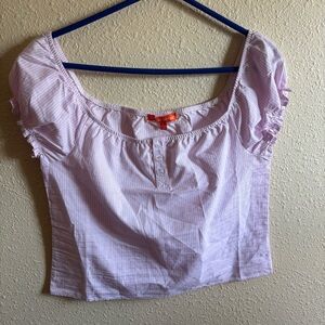 Elegant  Social Scene Striped Blouse